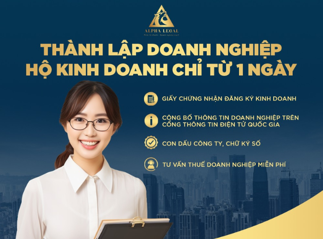 Dịch vụ thành lập doanh nghiệp