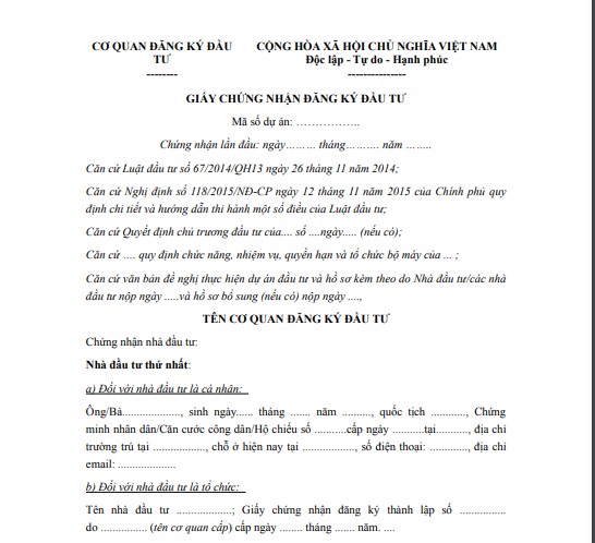 công ty 100% vốn nước ngoài tại việt nam