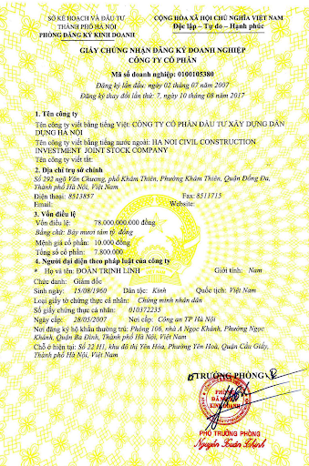 công ty xây dựng có vốn đầu tư nước ngoài