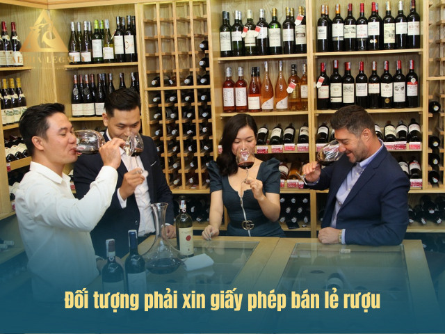 Cá nhân, tổ chức kinh doanh bán lẻ rượu