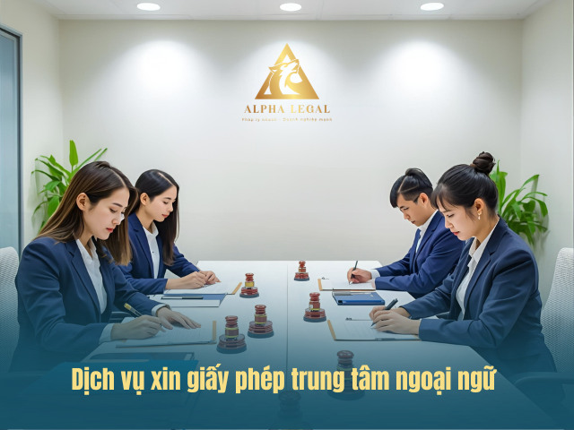 Dịch vụ xin giấy phép cho trung tâm ngoại ngữ