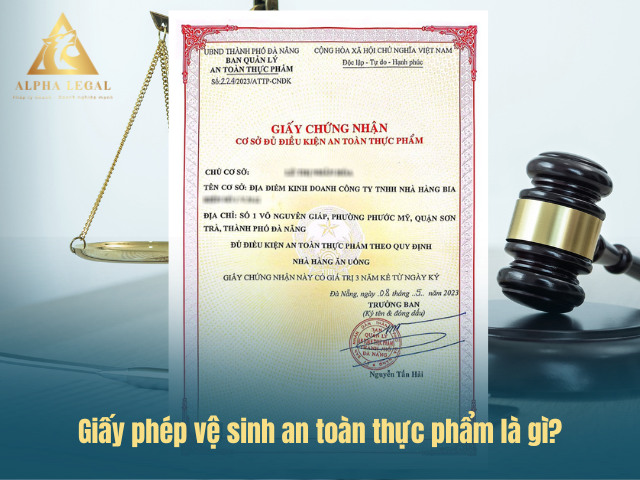 Mẫu giấy chứng nhận VSATTP