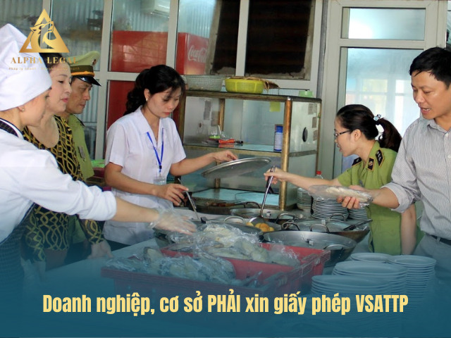 Doanh nghiệp nào phải xin giấy chứng nhận ATVSTP