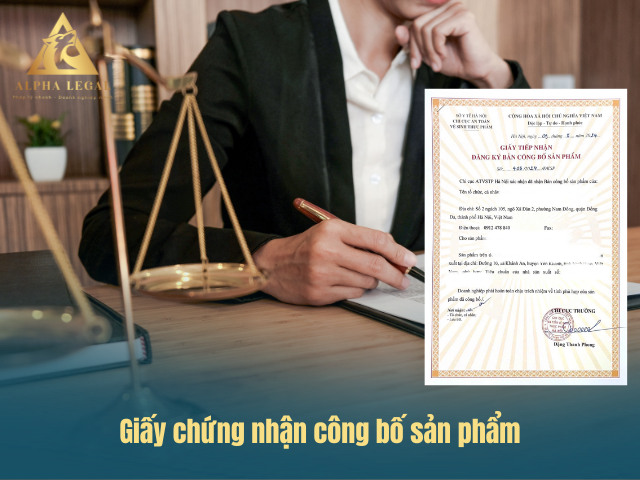 Xin giấy chứng nhận công bố sản phẩm