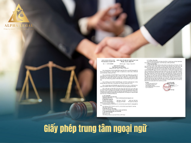 Dịch vụ xin giấy phép trung tâm ngoại ngữ