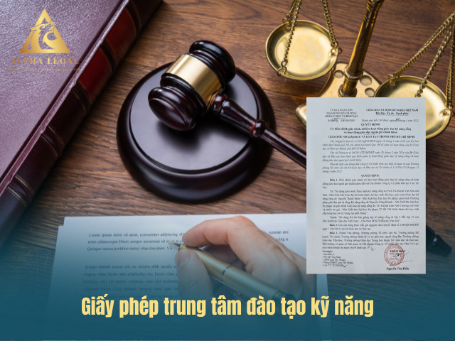 Xin giấy phép trung tâm đào tạo kỹ năng