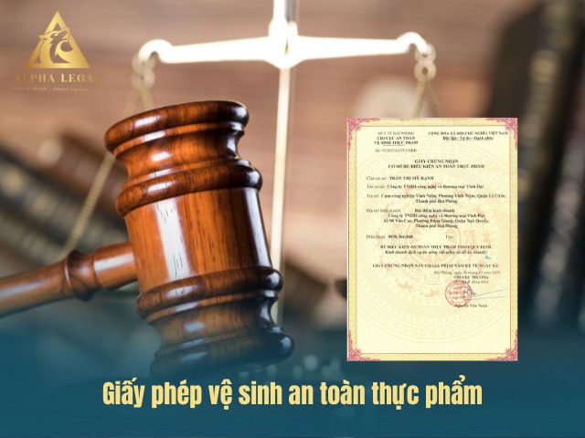 Xin giấy phép vệ sinh an toàn thực phẩm