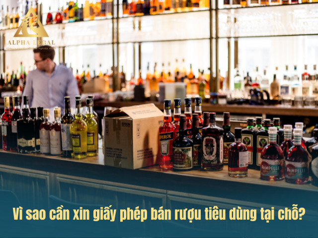 Lợi ích của giấy phép bán rượu tiêu dùng tại chỗ