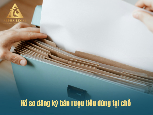 Bộ hồ sơ đăng ký bán rượu tiêu dùng tại chỗ