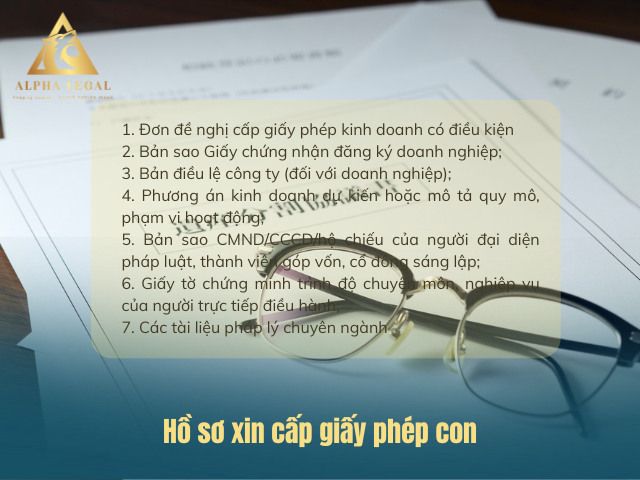 Hồ sơ xin giấy phép con gồm những gì