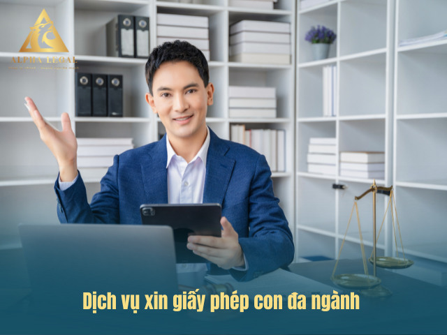 Alpha Legal làm giấy phép con đa ngành nhanh chóng