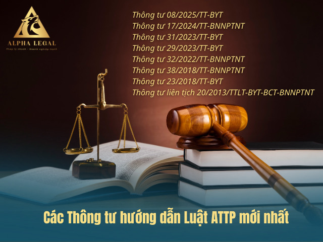Thông tư về luật an toàn vệ sinh thực phẩm mới nhất