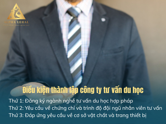Các điều kiện cần đáp ứng khi đăng ký thành lập công ty tư vấn du học