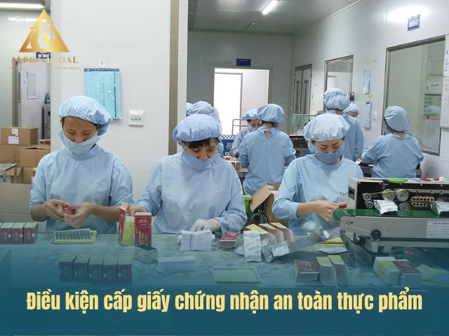 Điều kiện để được cấp giấy chứng nhận VSATTP
