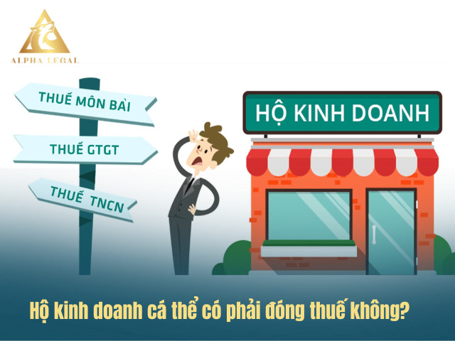 Các loại thuế hộ kinh doanh phải nộp